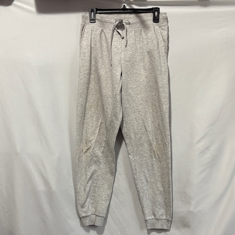 Men's Light Gray Joggers with Drawstring Waist